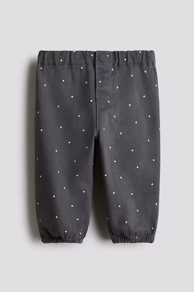 Брюки в клетку из хлопкового саржевого полотна- Заказать в России