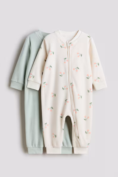 Набор из 2 пижам в полный рост из флиса- Заказать в России