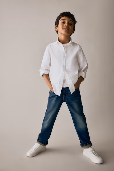 Джинсы с посадкой комфорт- Заказать в России