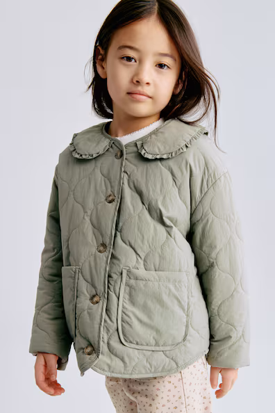 Стеганый пальто- Заказать в России