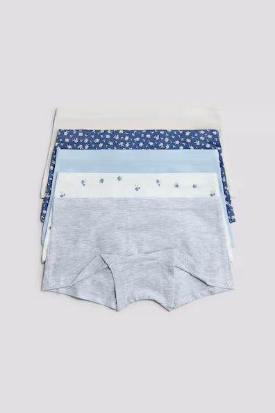 Набор из 5 мужских трусов-боксеров из хлопка- Заказать в России