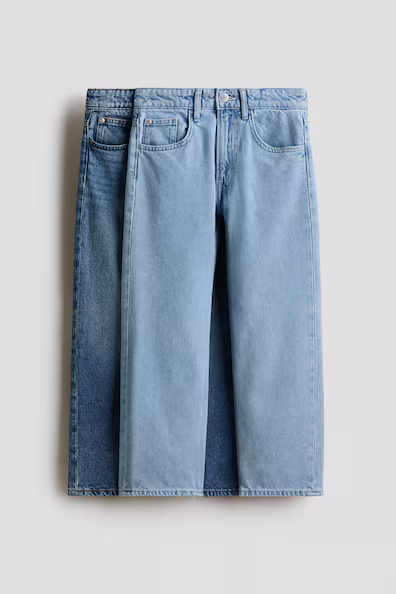 Джинсы LOOSE FIT в упаковке из 2 штук- Заказать в России