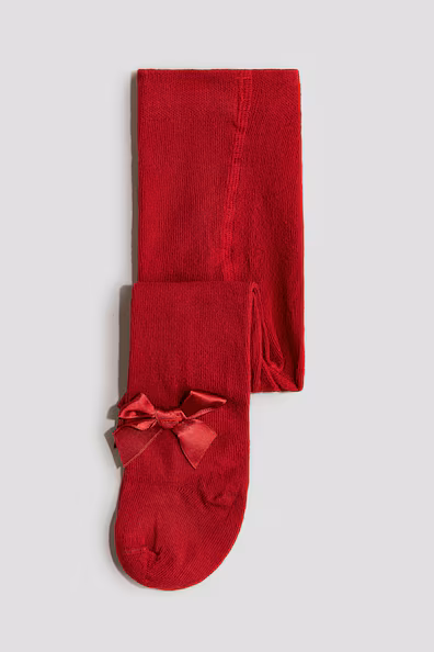 Колготки с бантом- Заказать в России