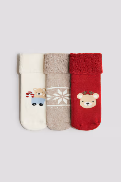 Набор из 3 пар носков в турецком стиле- Заказать в России