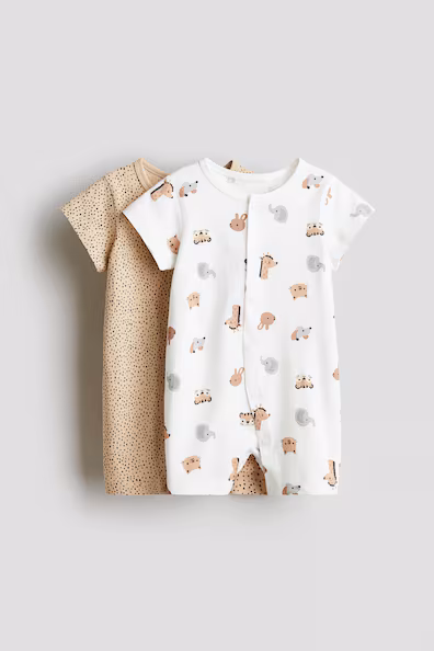 Пижама из 2-х штук на все тело из хлопка- Заказать в России