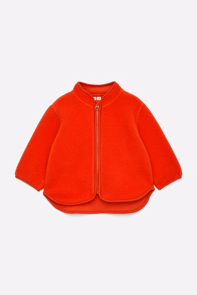 Флисовое пальто