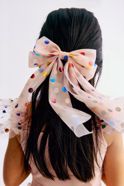 Заколка для волос с бантом- Заказать в России