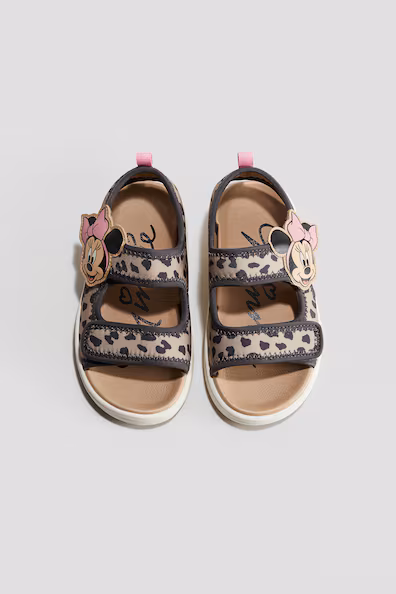 Сандалии с принтом из неопрена- Заказать в России