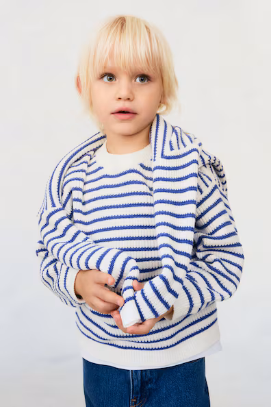 Свитер из рубчикового хлопка- Заказать в России