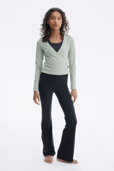 Леггинсы де спорт эвазэ ком SOFTMOVE™