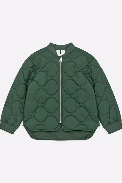 Стеганый пальто