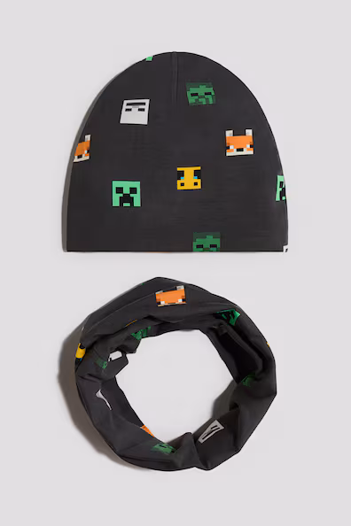 Набор шапка и трубчатый шарф- Заказать в России