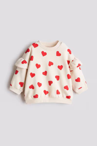 Свитшот с оборками- Заказать в России