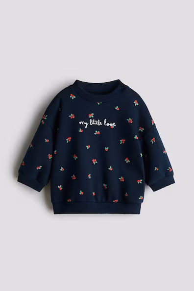 Толстовка с принтом и начесом изнутри- Заказать в России