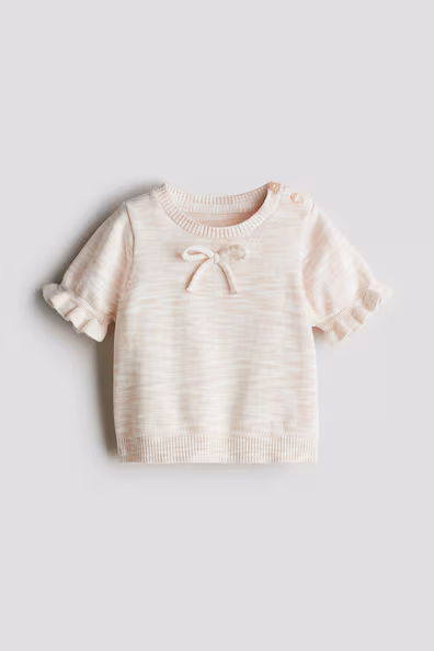 Свитер из тонкой вязаной ткани- Заказать в России