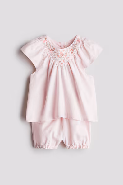 Комплект из 2 предметов из смесового льна