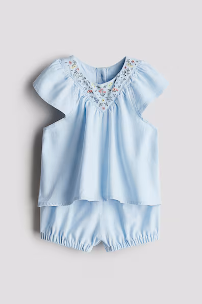 Набор из 2-х изделий из смесового льна- Заказать в России