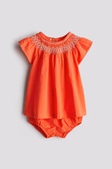 Набор из 2-х хлопковых поплиновых изделий