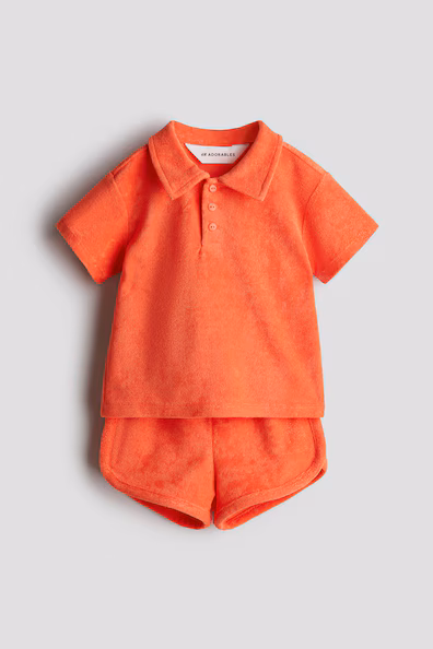 Комплект из 2 предметов в махровом полотне- Заказать в России