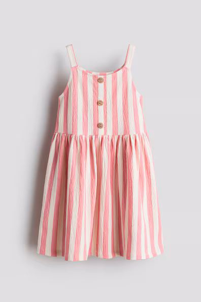 Платье из хлопка с текстурой