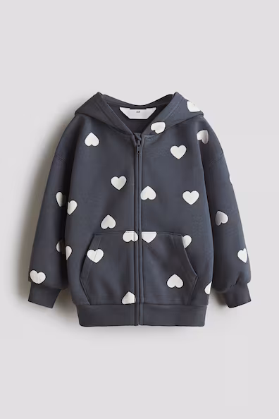 Оверсайз-куртка с капюшоном и молнией