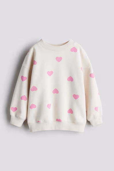 Оверсайз-свитшот с начесом