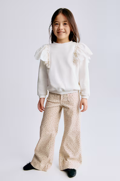 Джинсы-клеш- Заказать в России