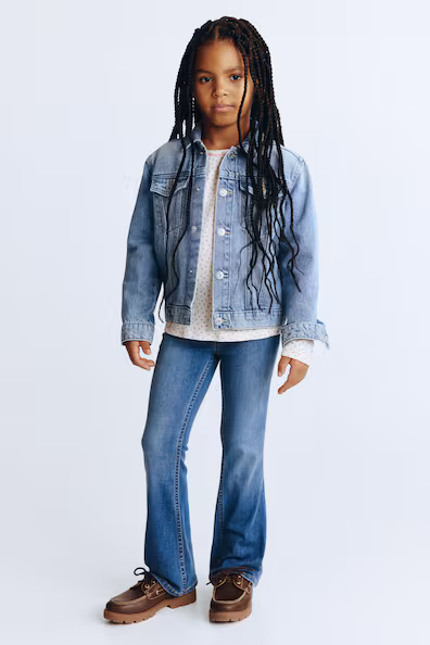 Джинсы с узкими штанинами из суперэластичной ткани