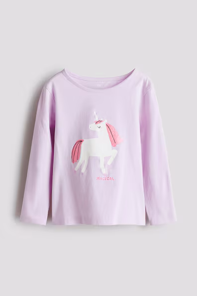 Свитер из джерси с принтованным узором- Заказать в России