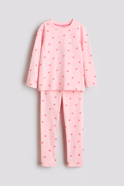 Пижама из хлопка с рисунком- Заказать в России