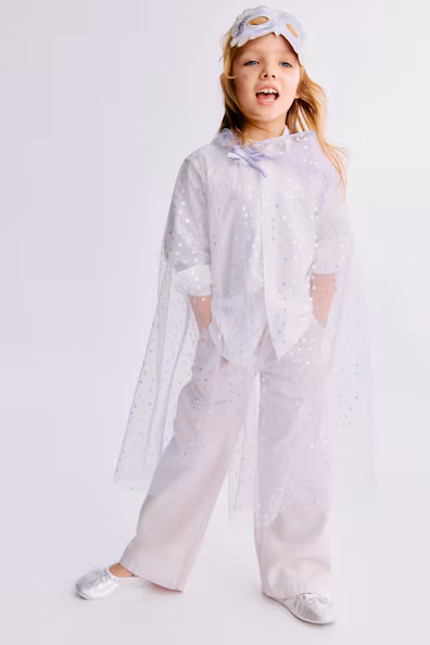 Двухэтажный маскарадный костюм с плащом