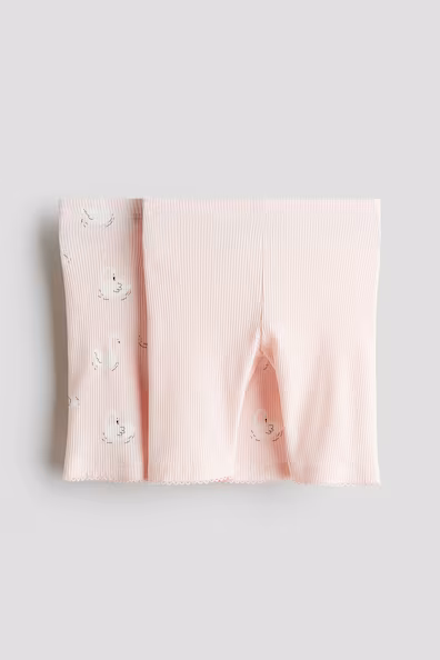 Набор из 2 велосипедных шортов в рубчик- Заказать в России