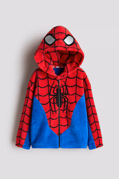 H&M Пальто-костюм с капюшоном и молнией