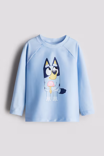 Купальная майка с рисунком и UPF 50- Заказать в России