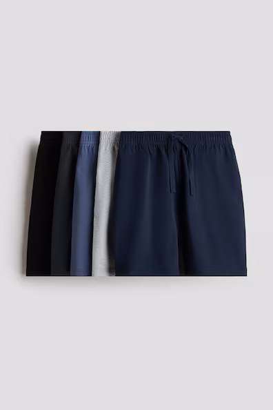 Набор из 5 шортов из хлопкового джерси- Заказать в России
