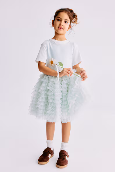 Платье с расклешенной юбкой- Заказать в России