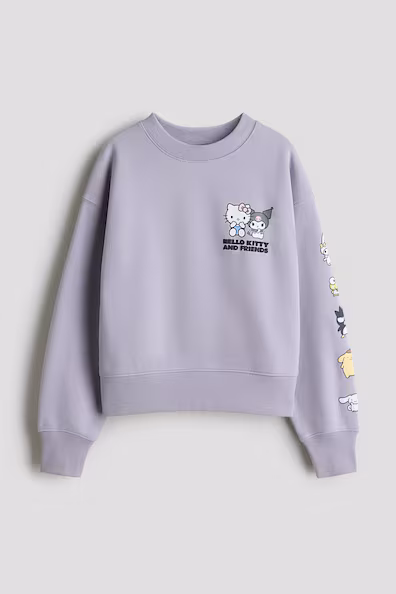 Свитшот с принтами- Заказать в России