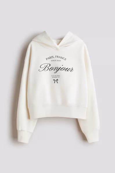 Толстовка с капюшоном с принтом- Заказать в России