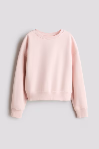 Свитер с круглым вырезом