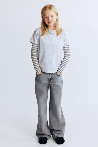 Джинсы WIDE LEG- Заказать в России