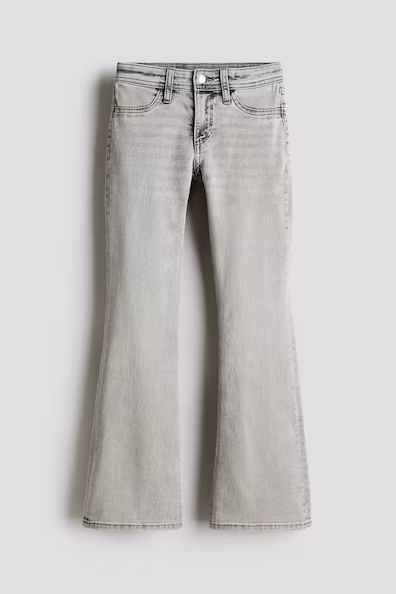 Джинсы с расклешенными штанинами- Заказать в России