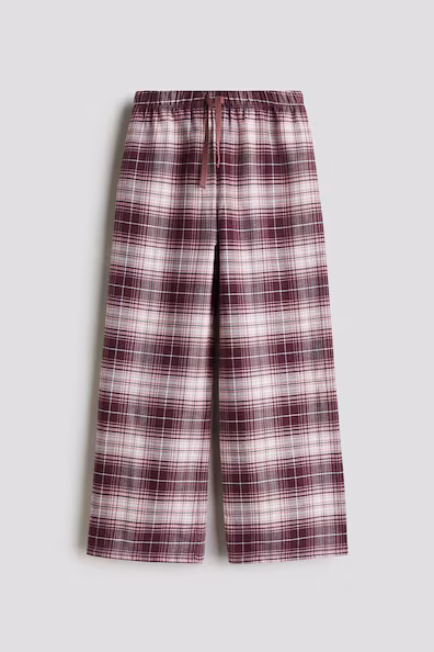 Хлопковые пижамные брюки