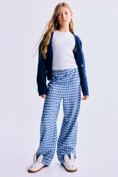 Хлопковые пижамные брюки- Заказать в России