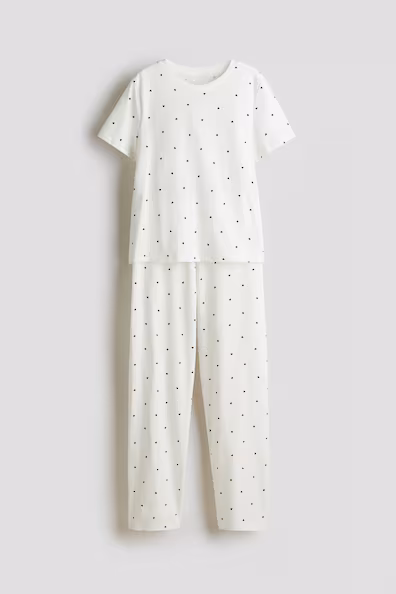 Пижама из хлопка в цветочек- Заказать в России