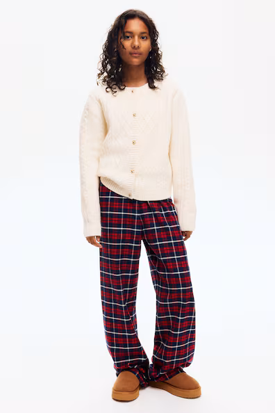 Хлопковые пижамные брюки- Заказать в России