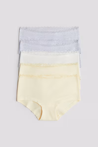 Набор из 5 женских хипстеровых трусиков- Заказать в России