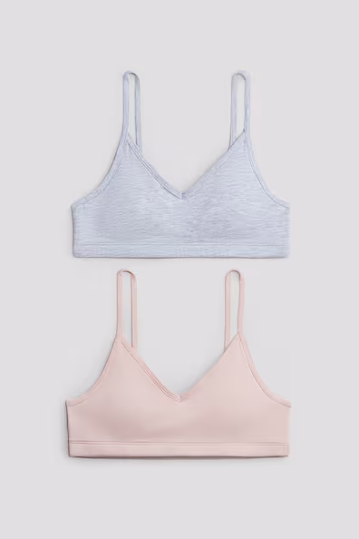 Набор из 2 коротких топов с подкладкой- Заказать в России