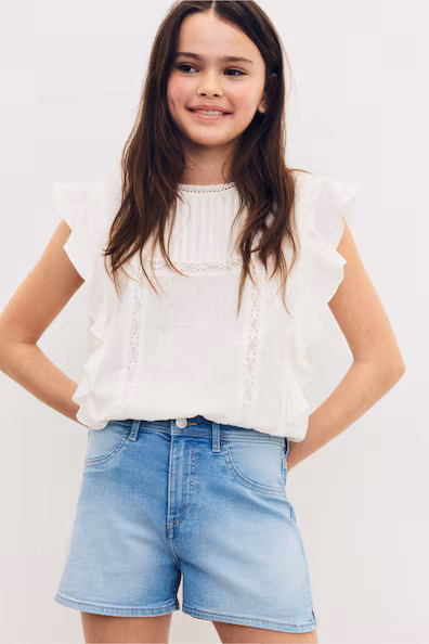 Шорты из джинсовой ткани- Заказать в России