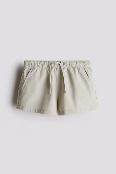 Льняные шорты