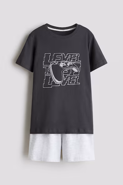 Пижама из хлопкового джерси